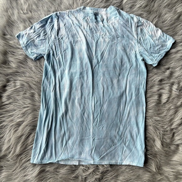 The Notorious B.I.G T-Shirt Sz S Tie Dye Short Sleeve Biggie Graphic Blue Crown - Picture 5 of 8
